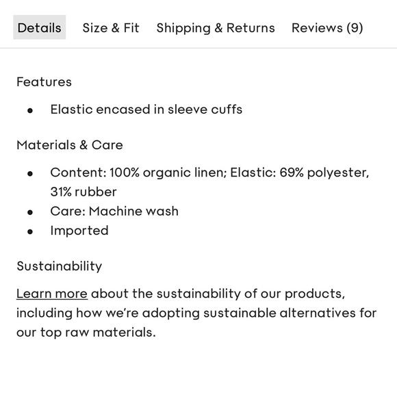 Aritzia Wilfred Tempest Linen Dress - Picture 14 of 14